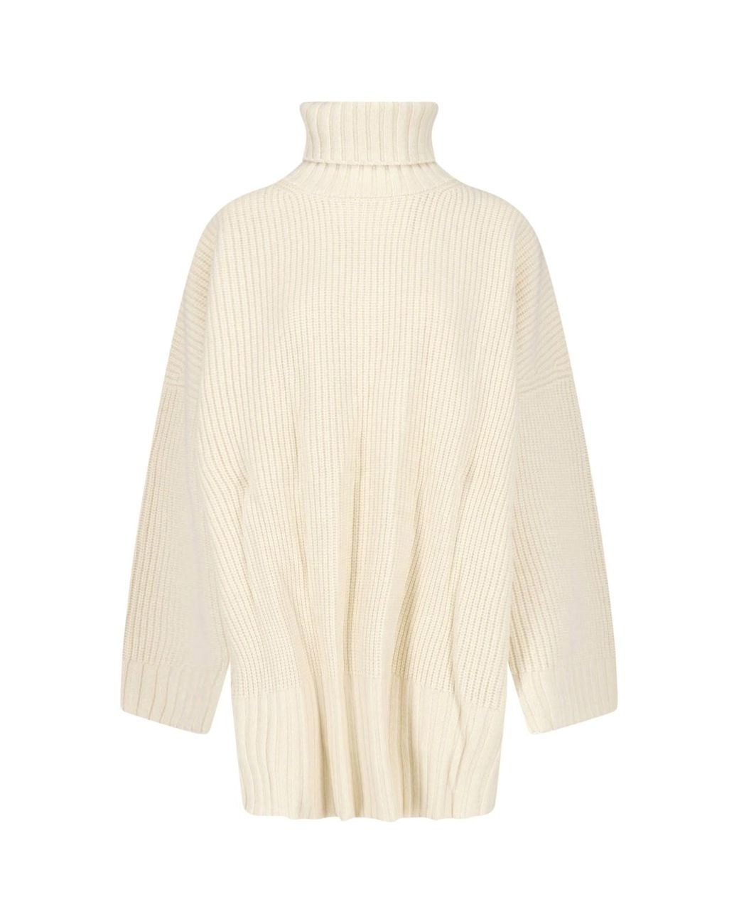 Frankie Shop White "Alira" Knit Dress