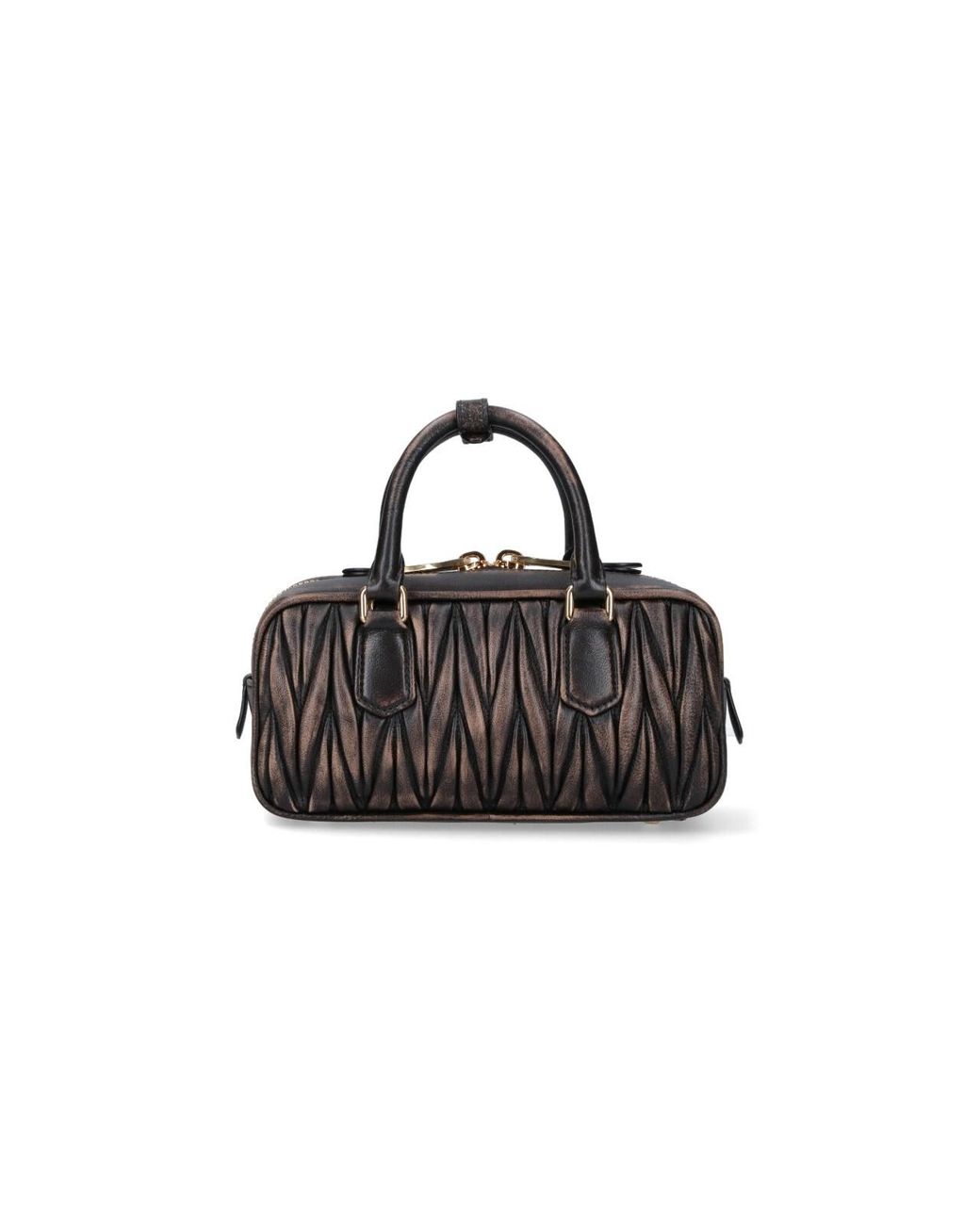 Miu Miu Black 'Arcadie' Handbag