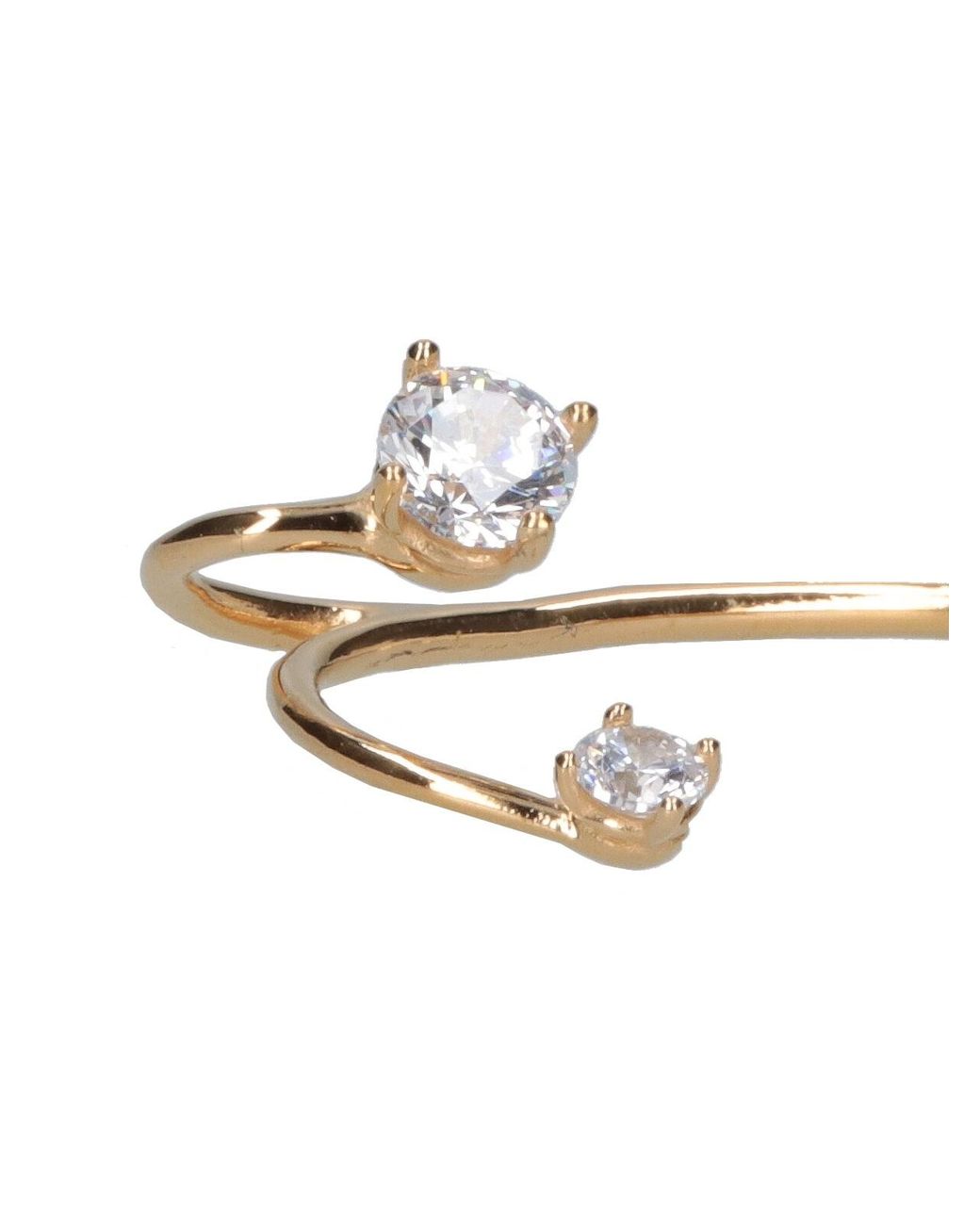 Panconesi Metallic Ear Cuff "Three Point"