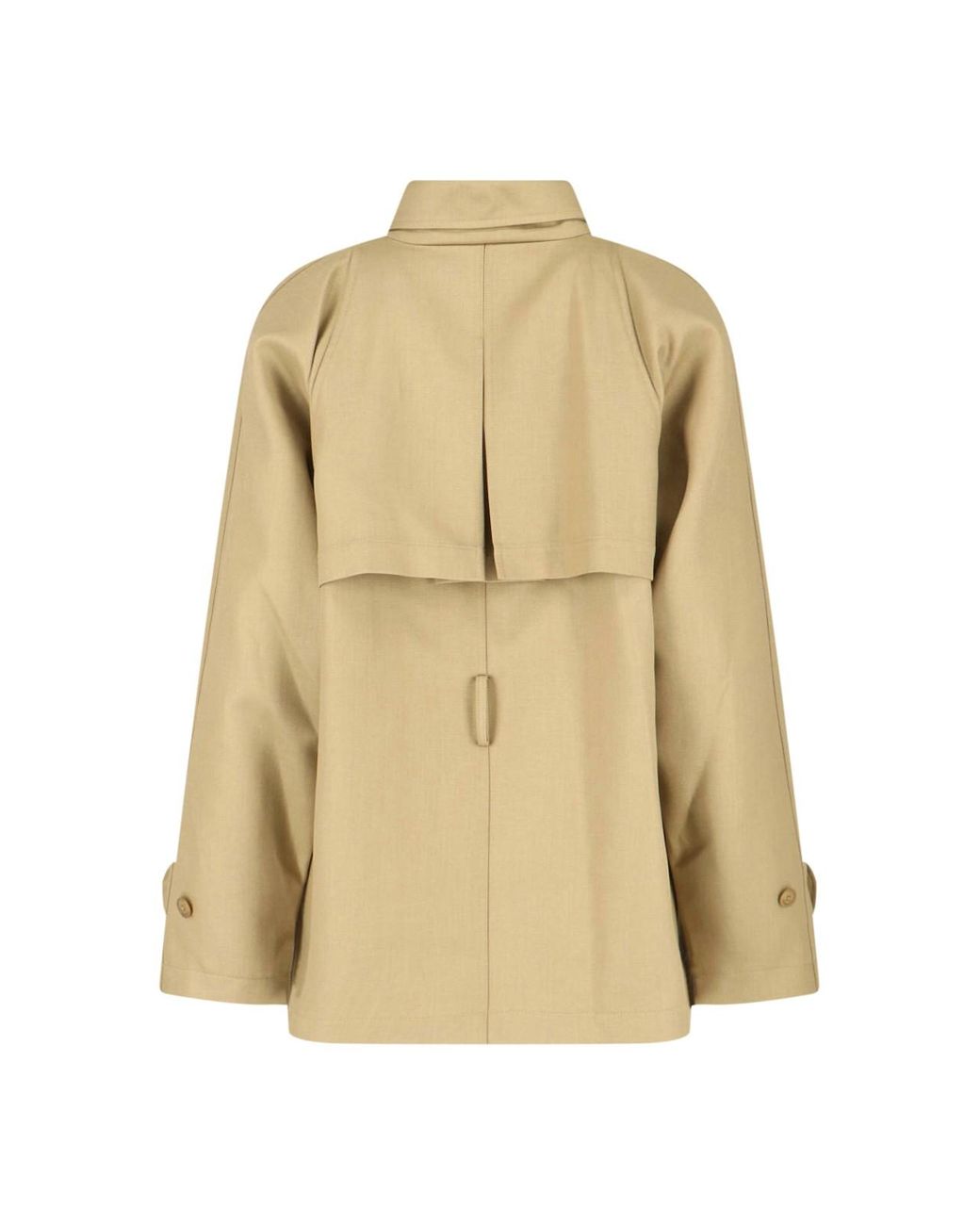 Frankie Shop Natural Kelia Padded Utility Jacket