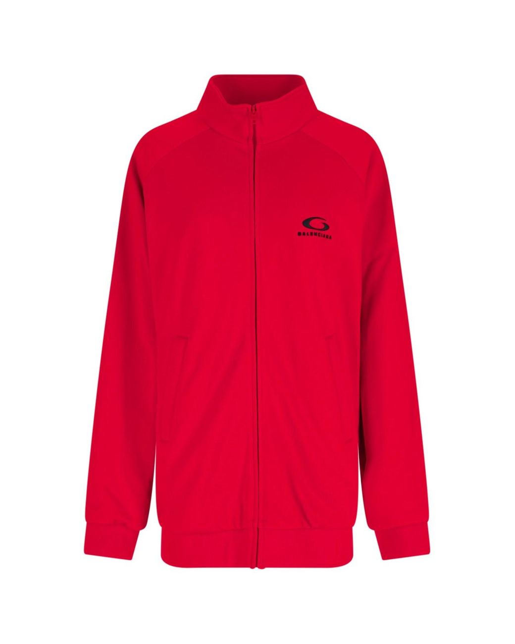 Balenciaga Red 'Back Tracksuit' Dress