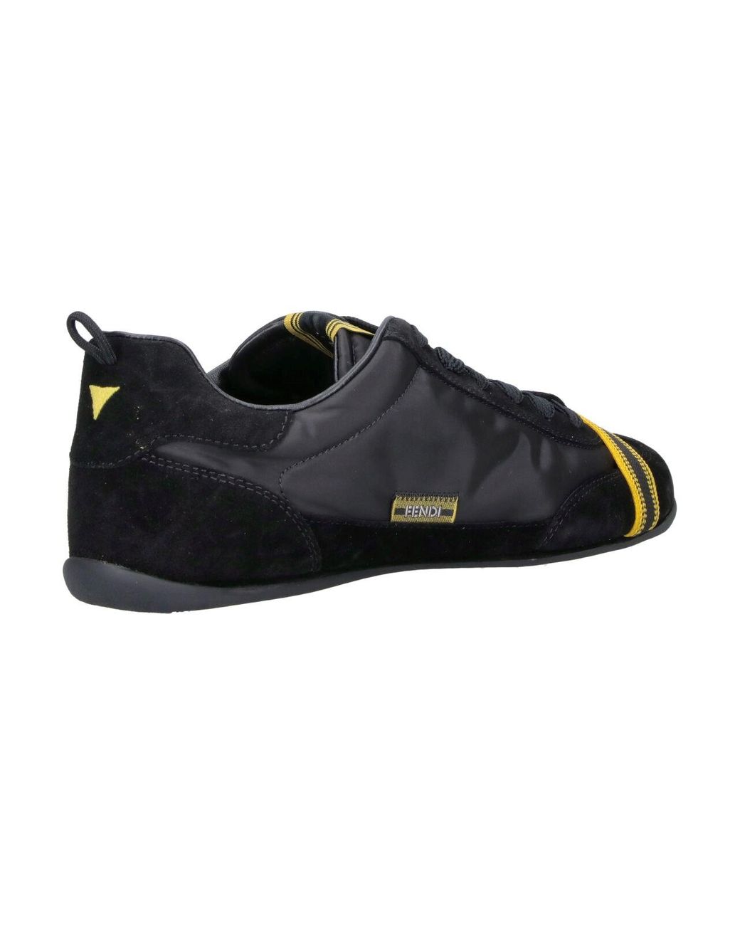 Fendi Black Sneakers "Wrap" for men