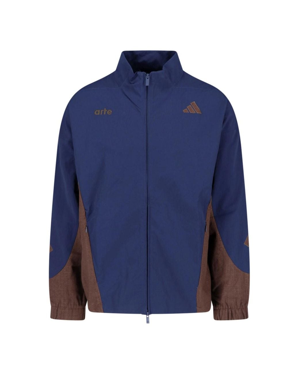 Adidas Blue Zip Front Performance Jacket for men