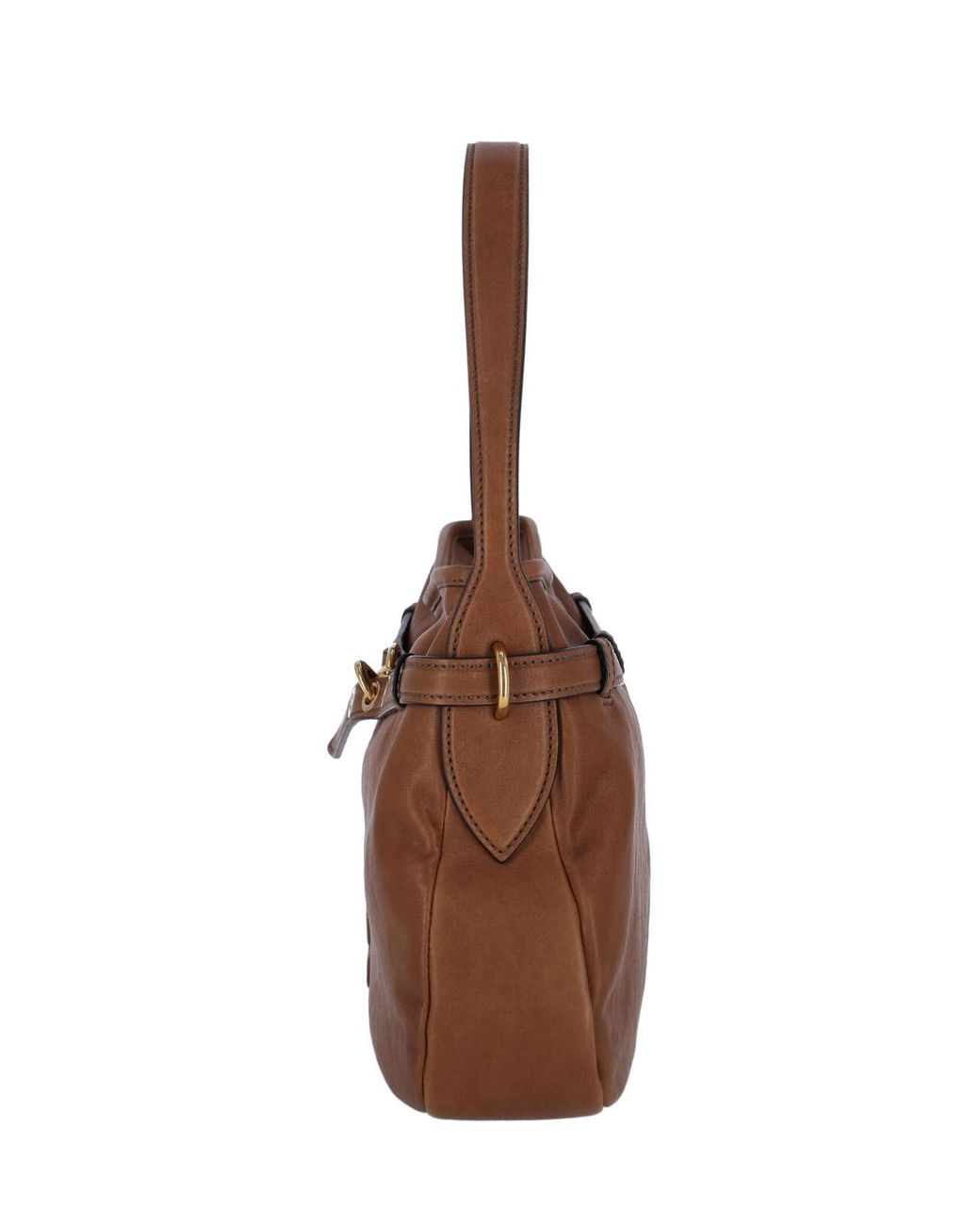 Miu Miu Brown Medium Shoulder Bag "Aventure"