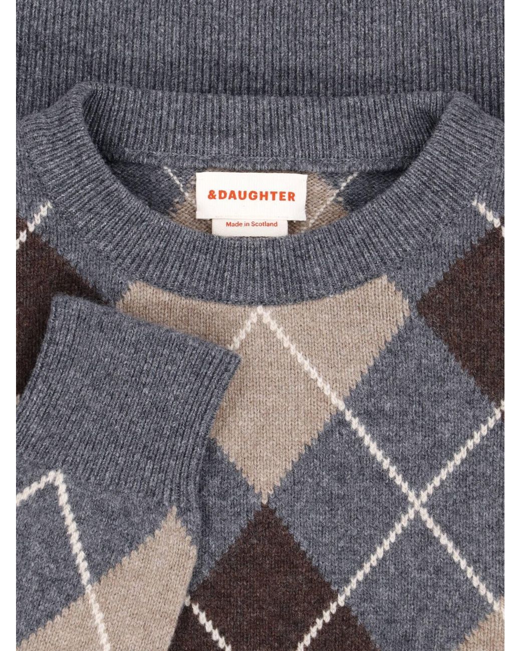 &Daughter Gray Sweater "Ava"