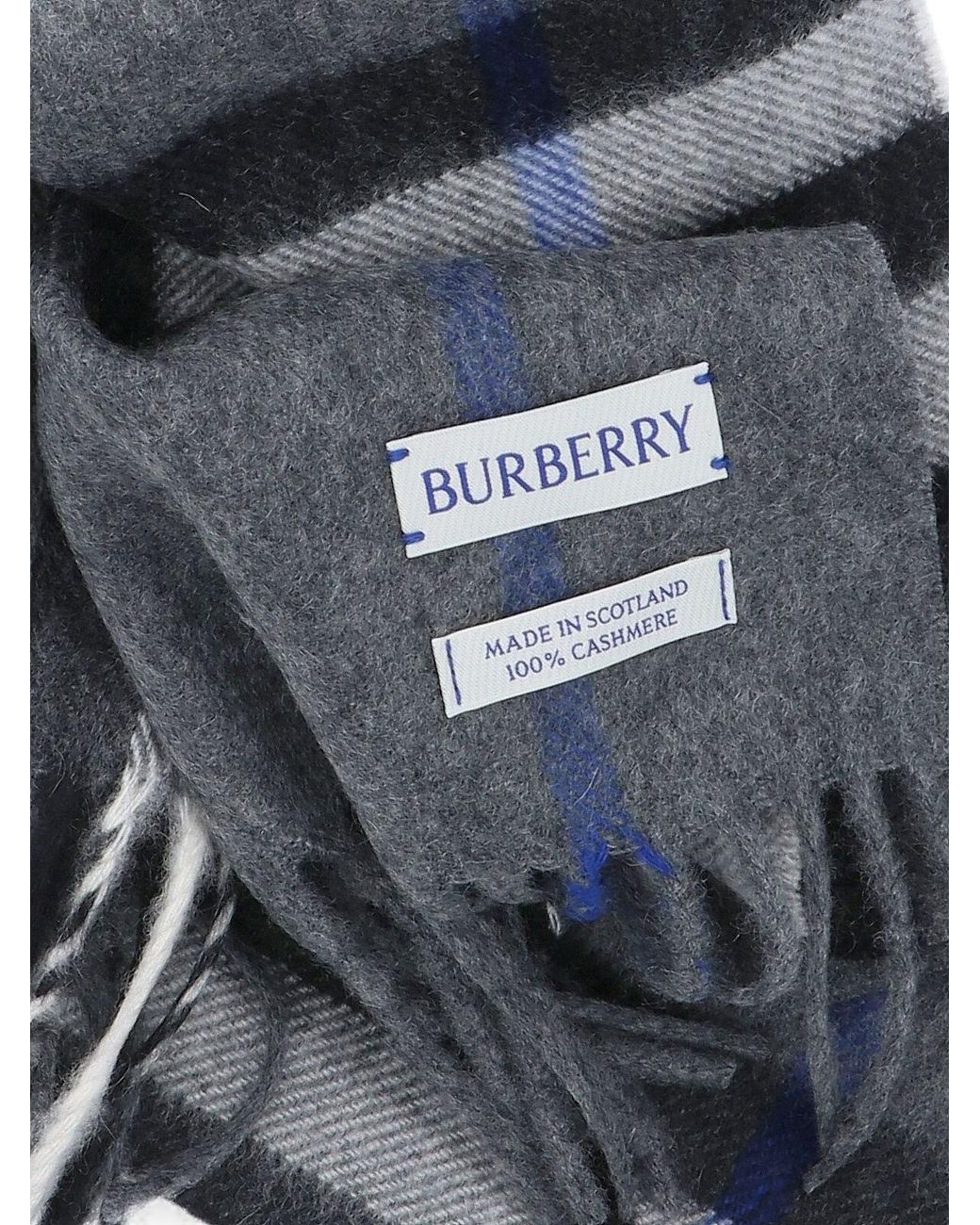 Sciarpa "Check" di Burberry in Gray
