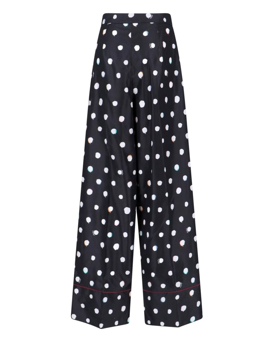 Fendi Blue 'Falena' Wide Pants