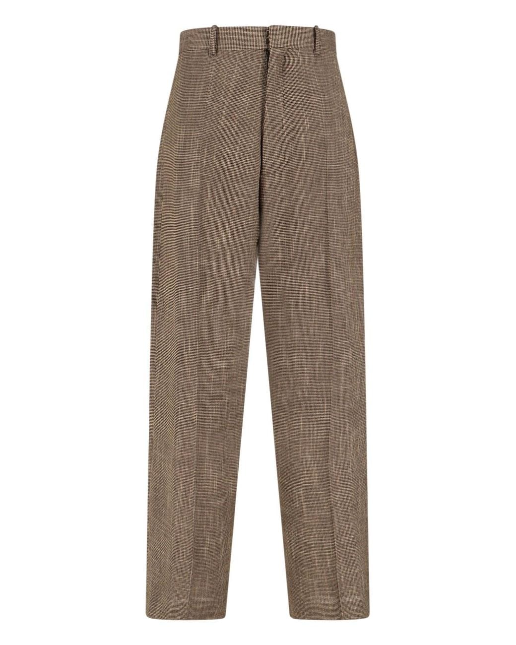 Phoebe Philo Gray Tailored Trousers "Drop"