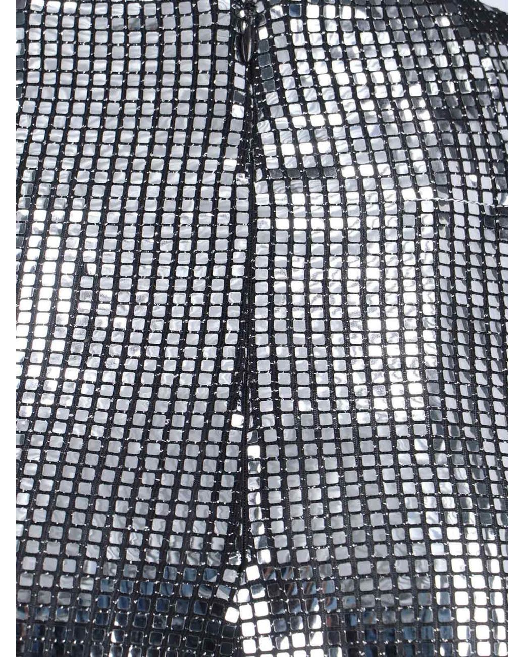 MM6 by Maison Margiela Blue Metallic Sequin Pants