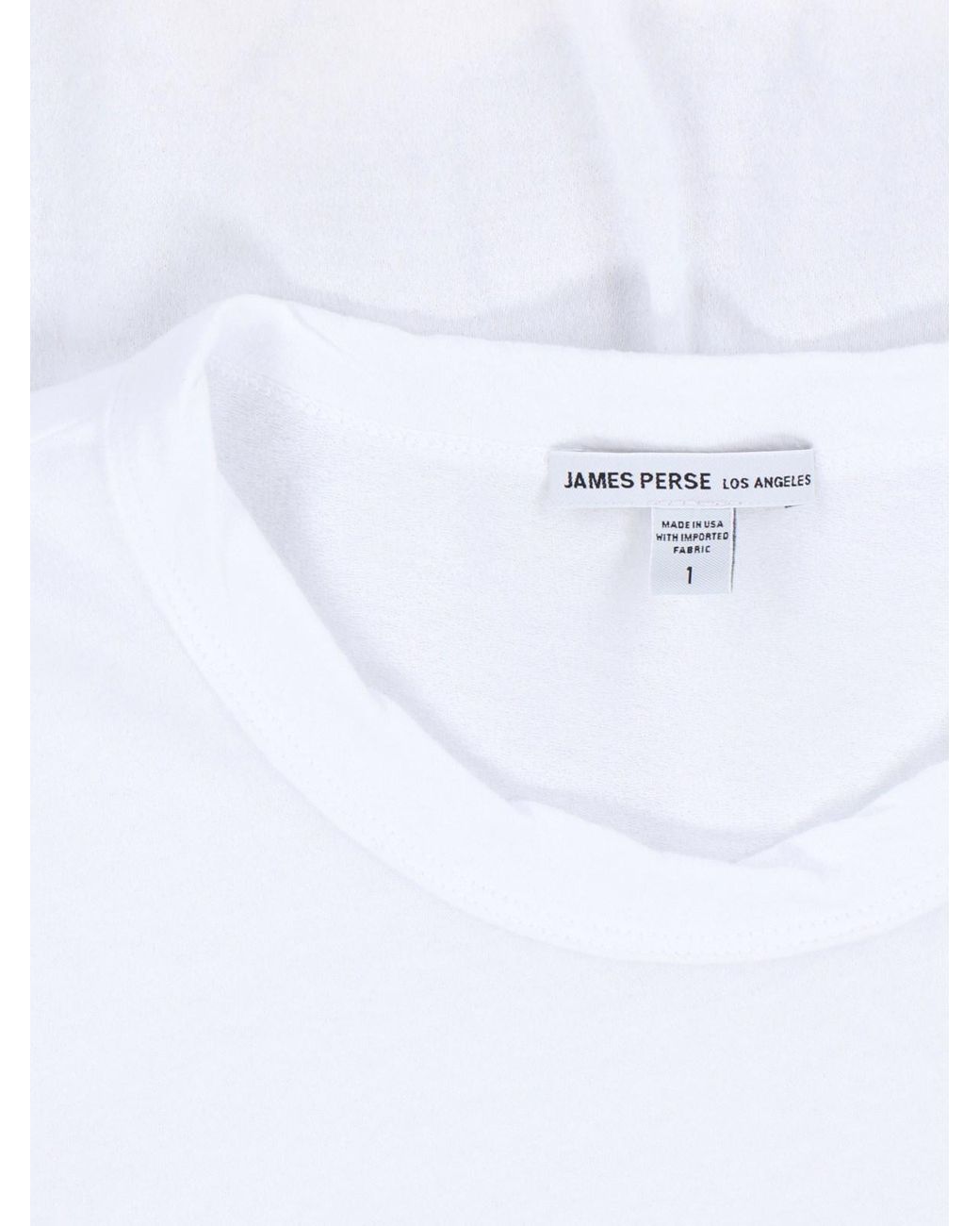 James Perse White Classic T-Shirt