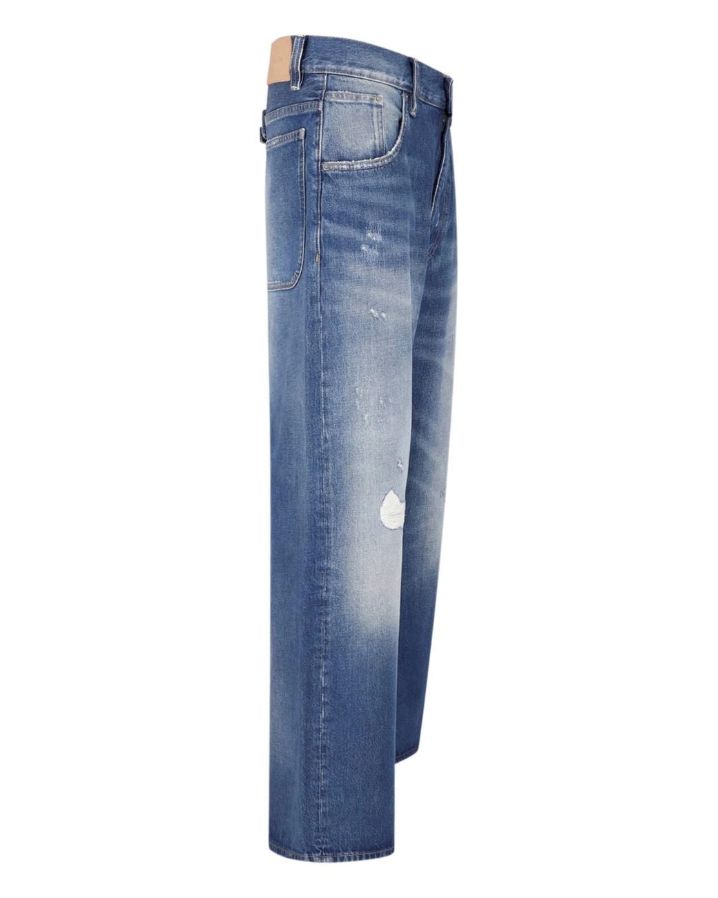 sunflower Blue Wide Jeans for men