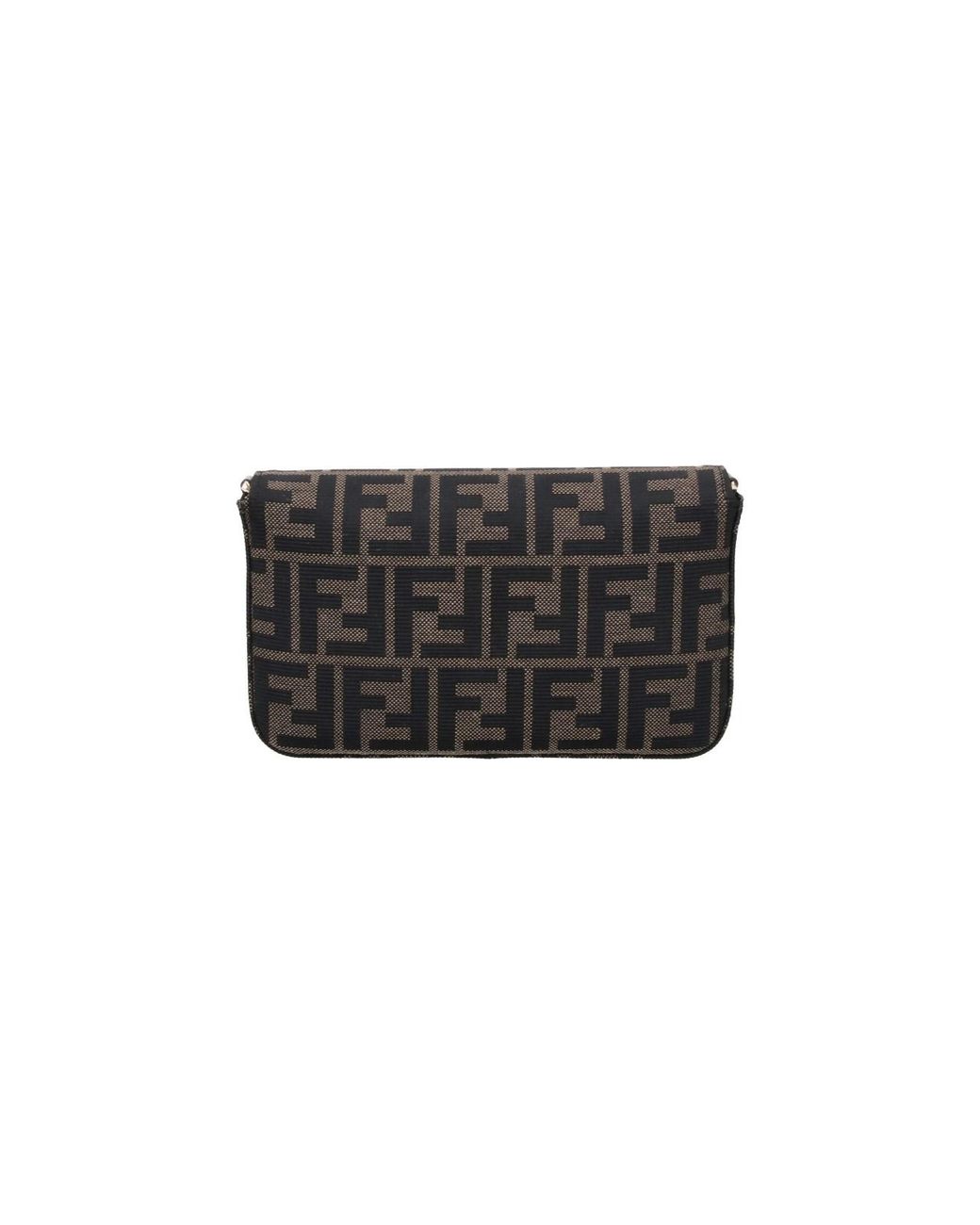 Fendi Black Chain Wallet