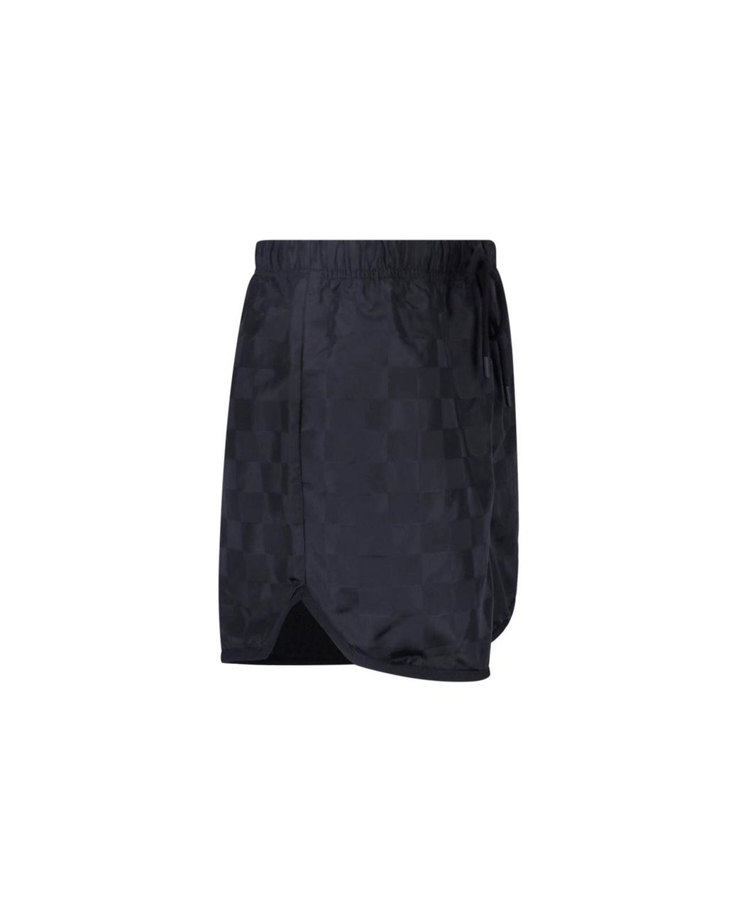 Fear Of God Blue Checkered Swim Shorts for men