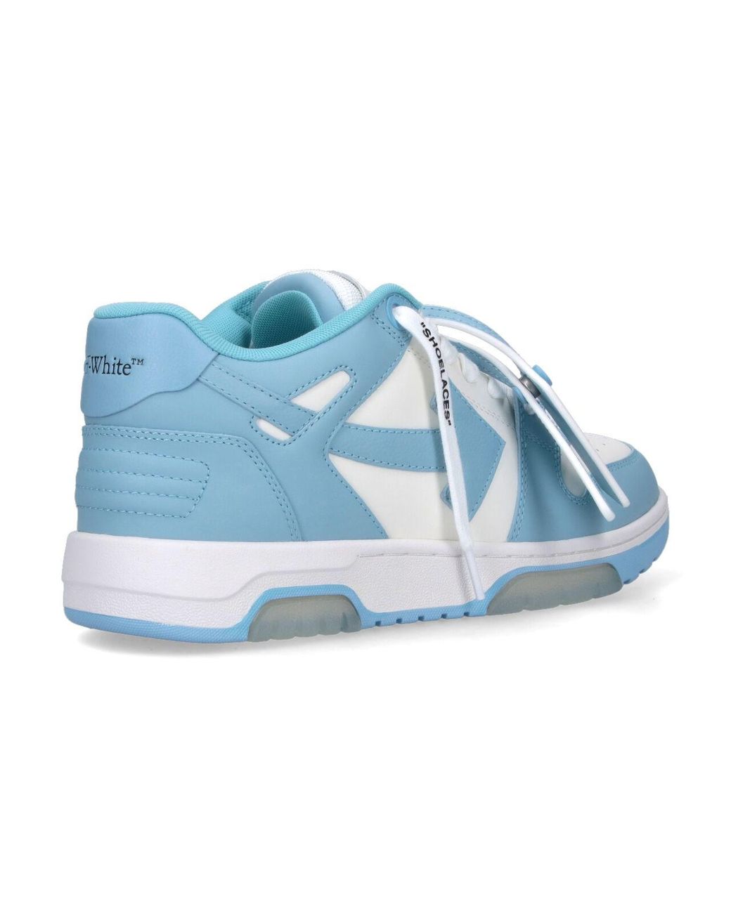 Off-White c/o Virgil Abloh Blue Chunky Sole Sneakers With Layered Construction for men