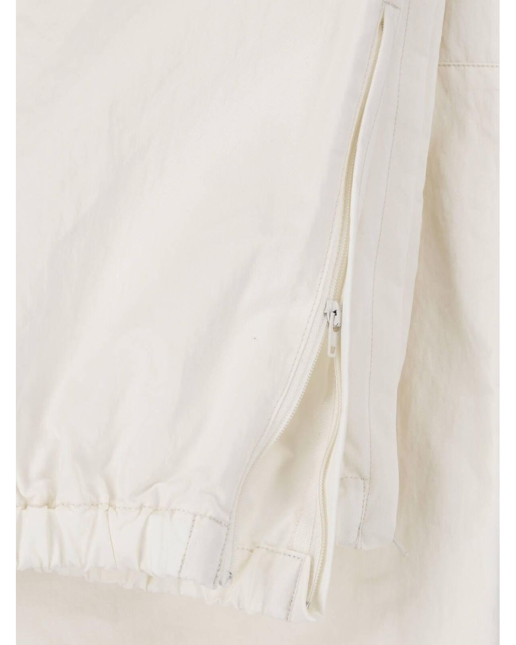 Kaptain Sunshine White Wide Cotton Blend Pants for men