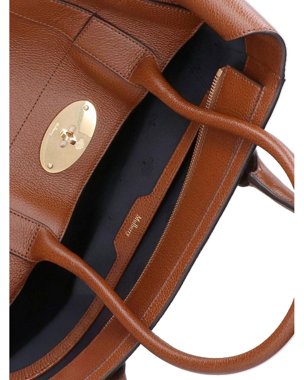 Mulberry Brown Bayswater 9 To 5 Bag