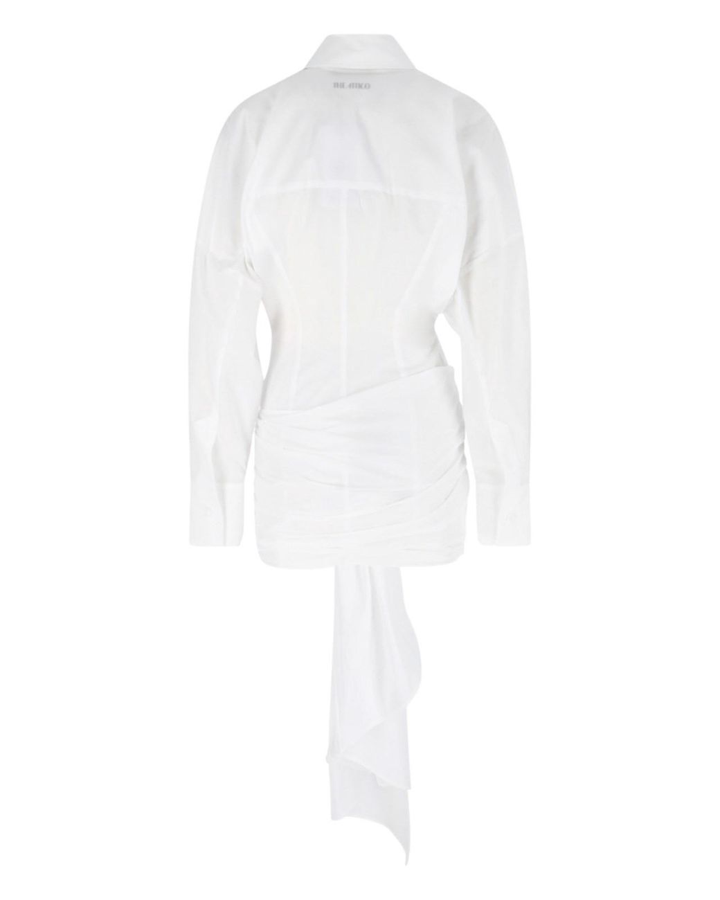 The Attico White Dresses Cotton