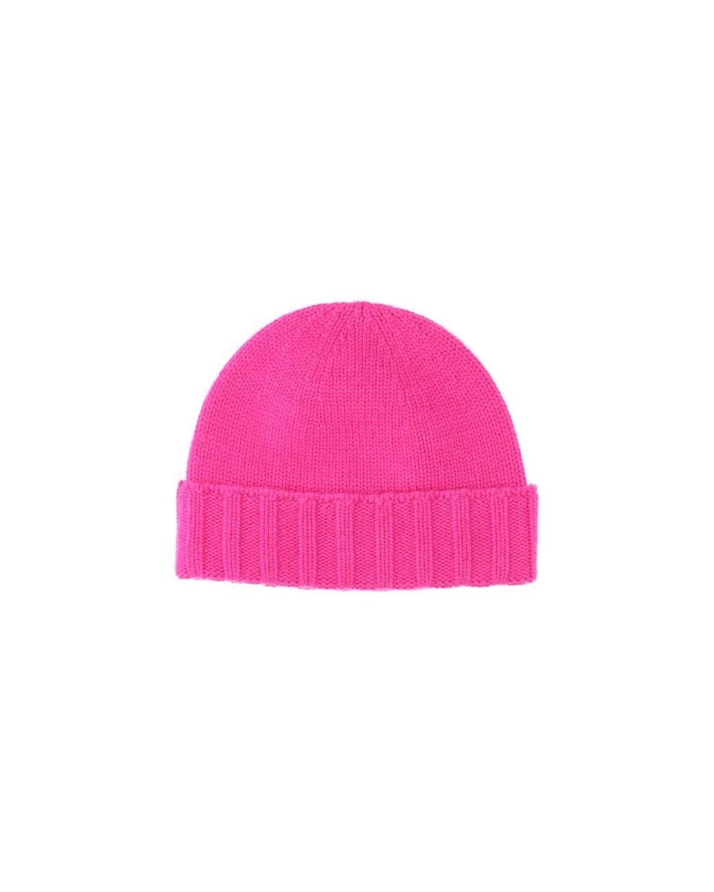 Drumohr Pink Cashmere Beanie for men
