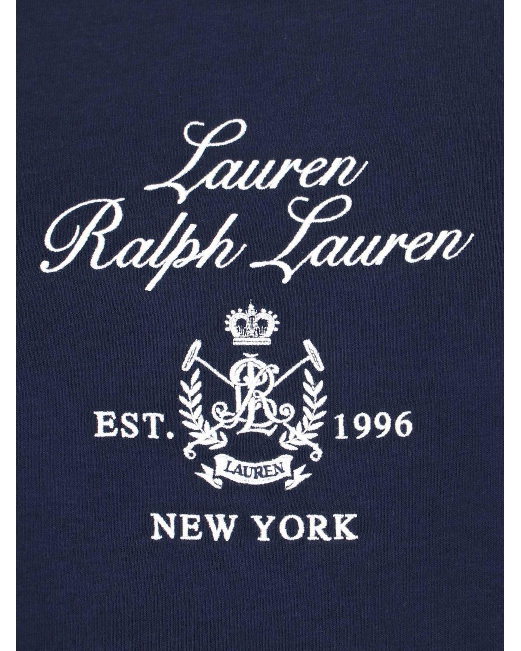 Ralph Lauren Blue Logo Sweatshirt