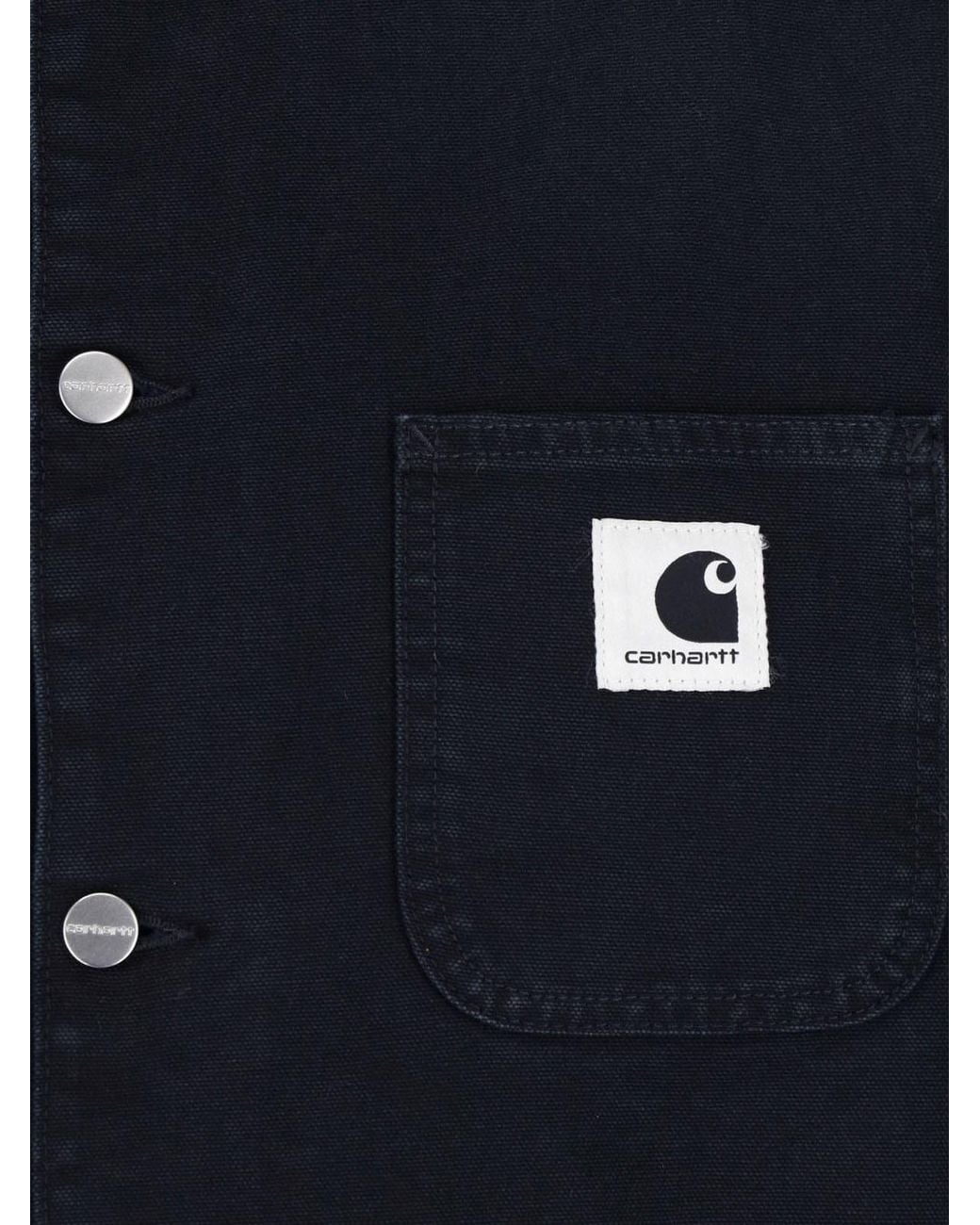 Carhartt Blue Canvas Work Jacket