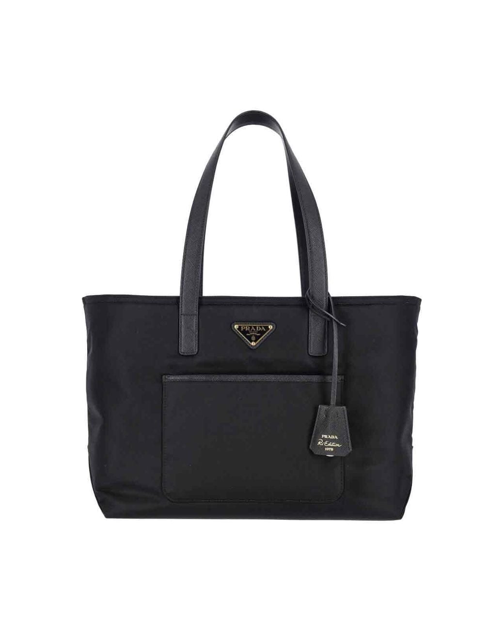 Prada Black 'Re-Edition 1978' Tote Bag