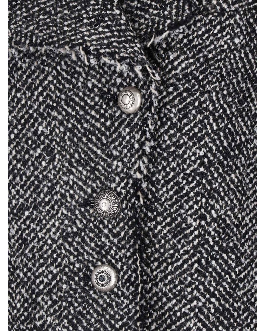 Seafarer Black Tweed Jacket