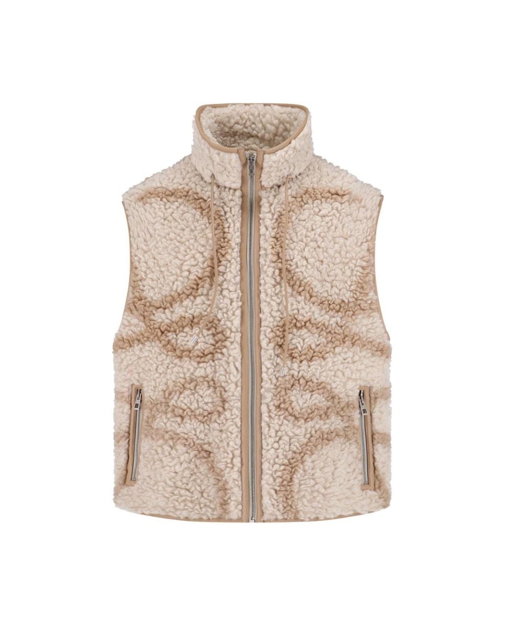 Loewe Natural Fleece Anagram Gilet for men