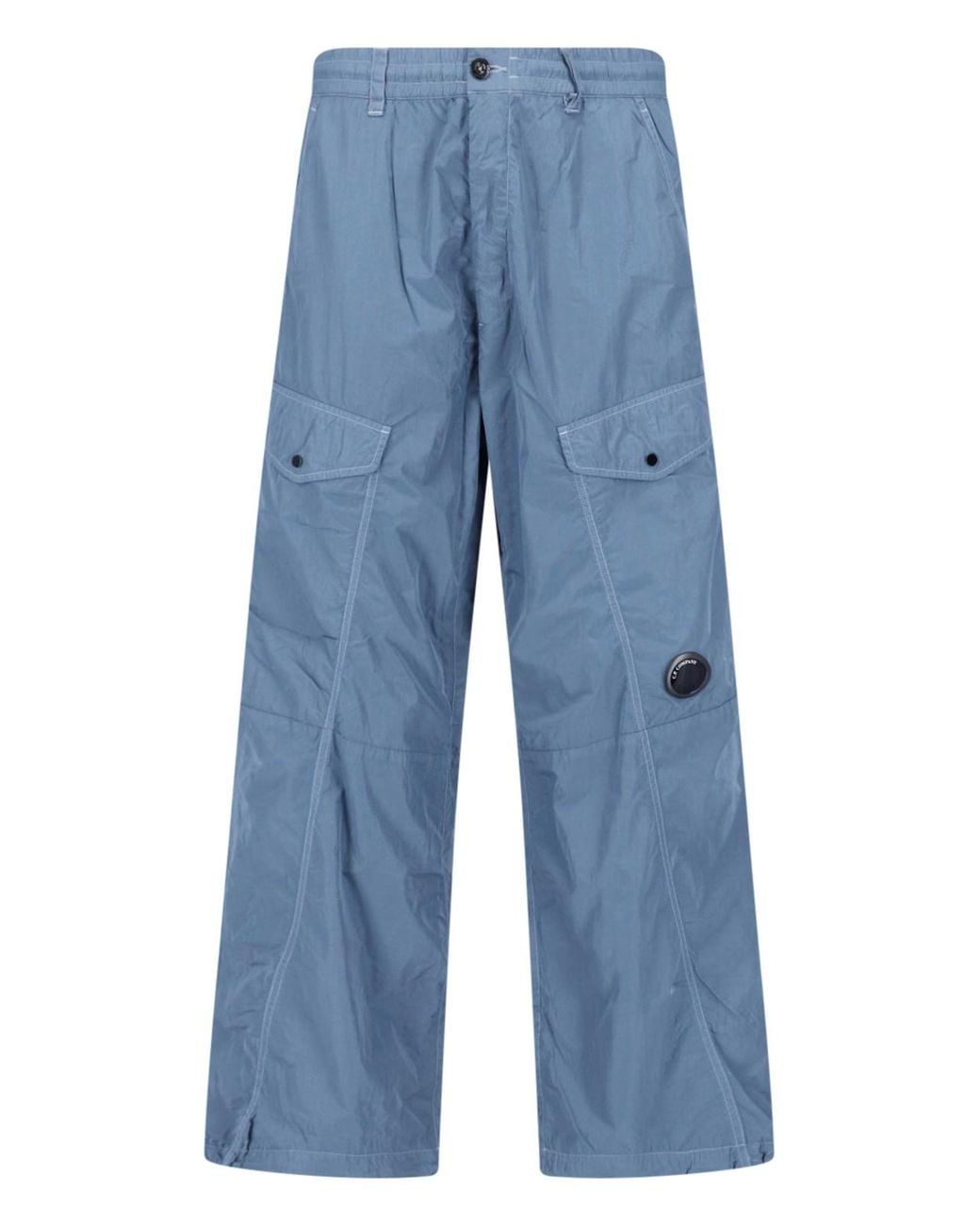 C P Company Blue C. P. Company Utility Cargo Pants for men