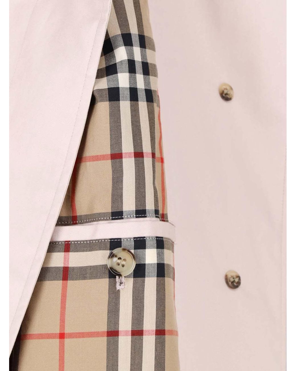 Burberry Pink Coat “Car Coat Camden”