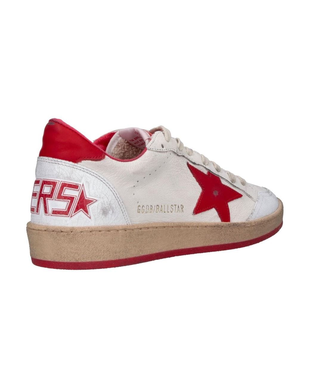 Golden Goose Deluxe Brand Pink Sneakers "Ballstar" for men