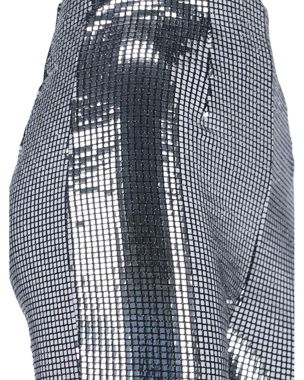 MM6 by Maison Margiela Blue Metallic Sequin Pants