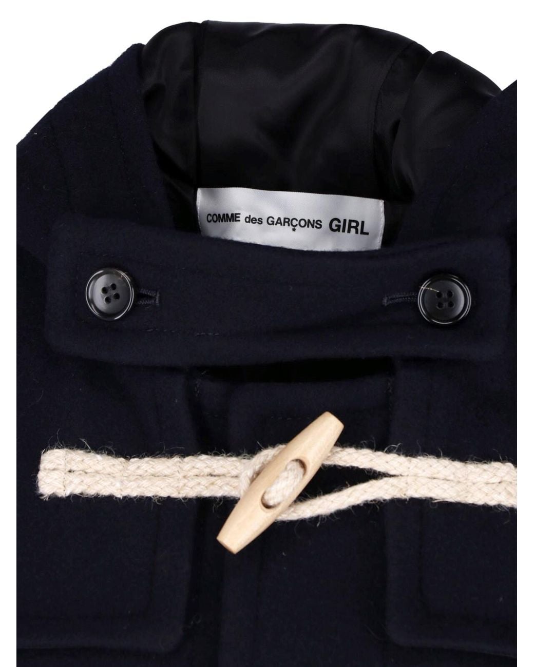 Comme des Garçons Blue Duffle Coat