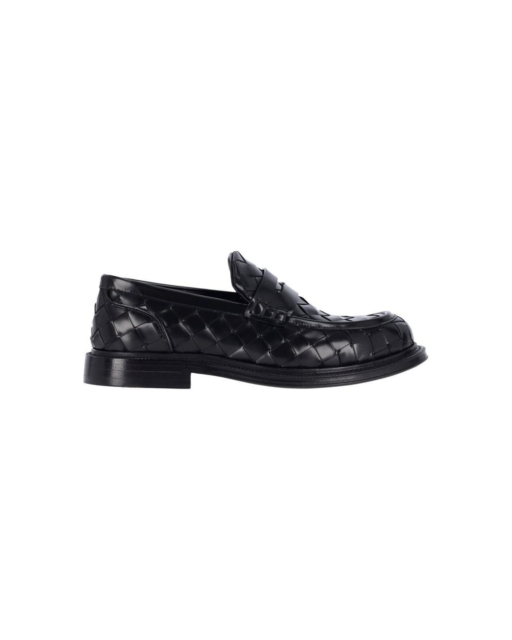 Bottega Veneta Black 'James' Loafers for men