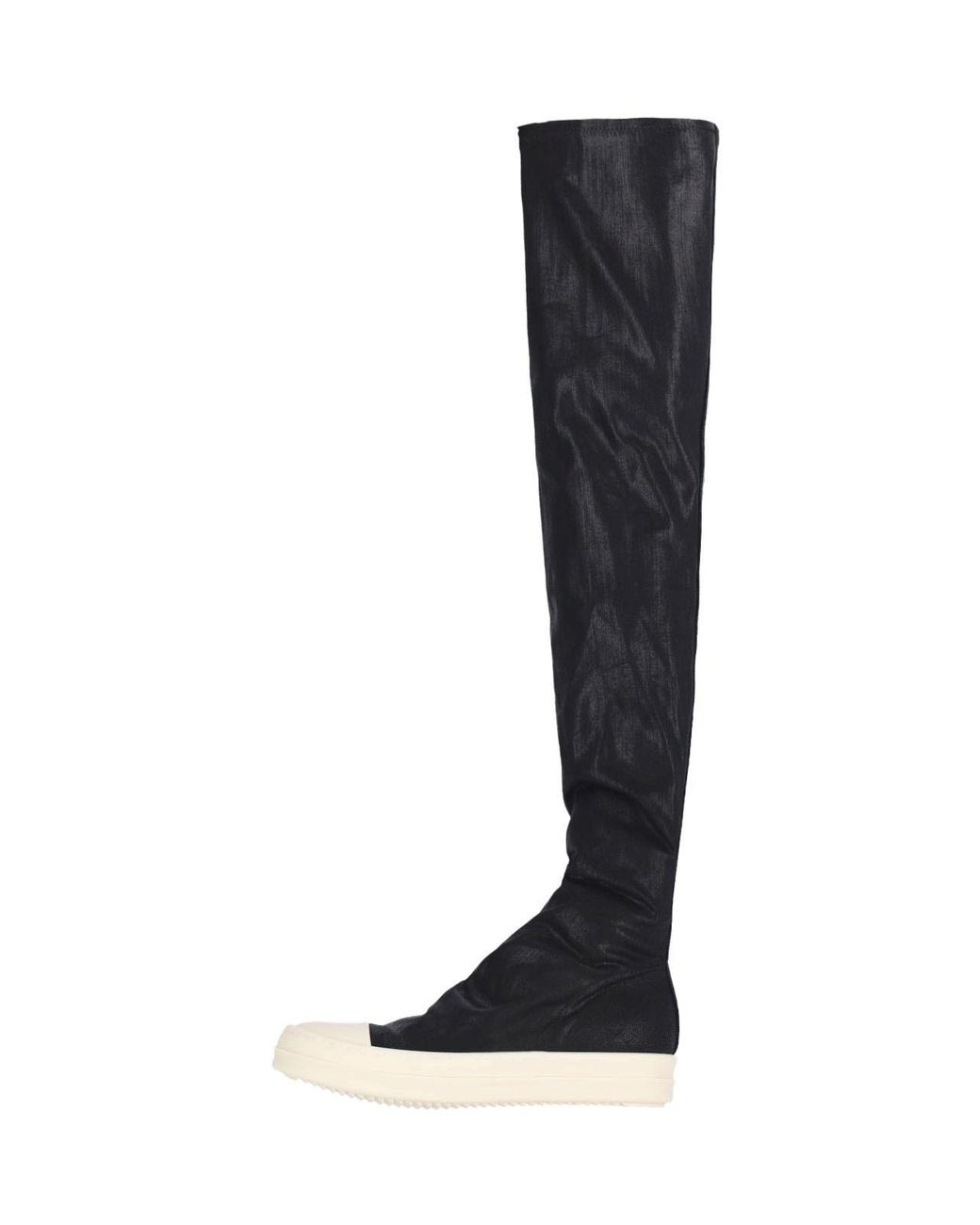 Rick Owens Black Boots "High Socks Sneaks"