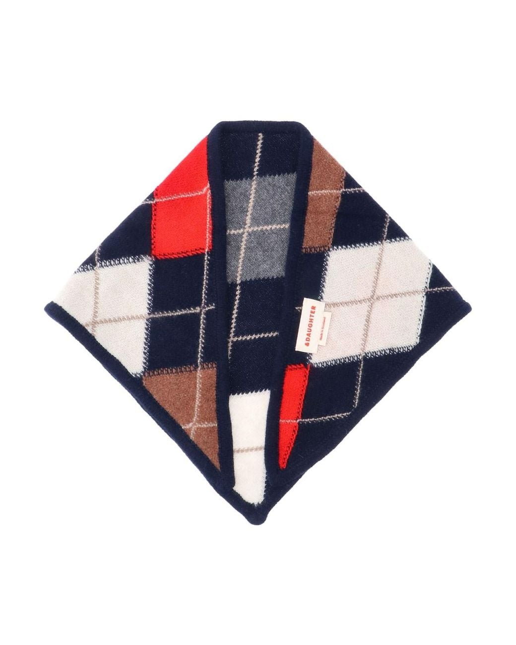 &Daughter Blue Cashmere Scarf