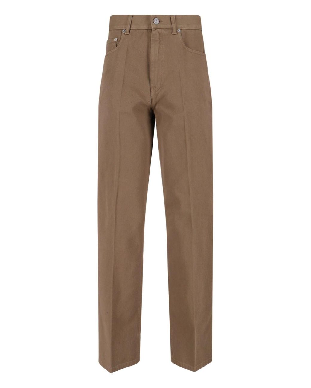 Phoebe Philo Brown Straight Jeans