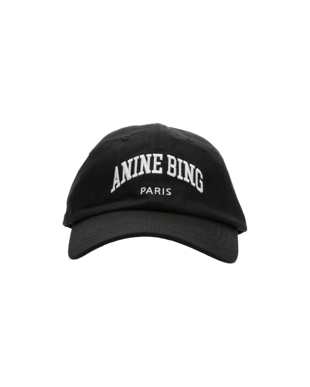 Anine Bing Black Baseball Cap "Jeremy"