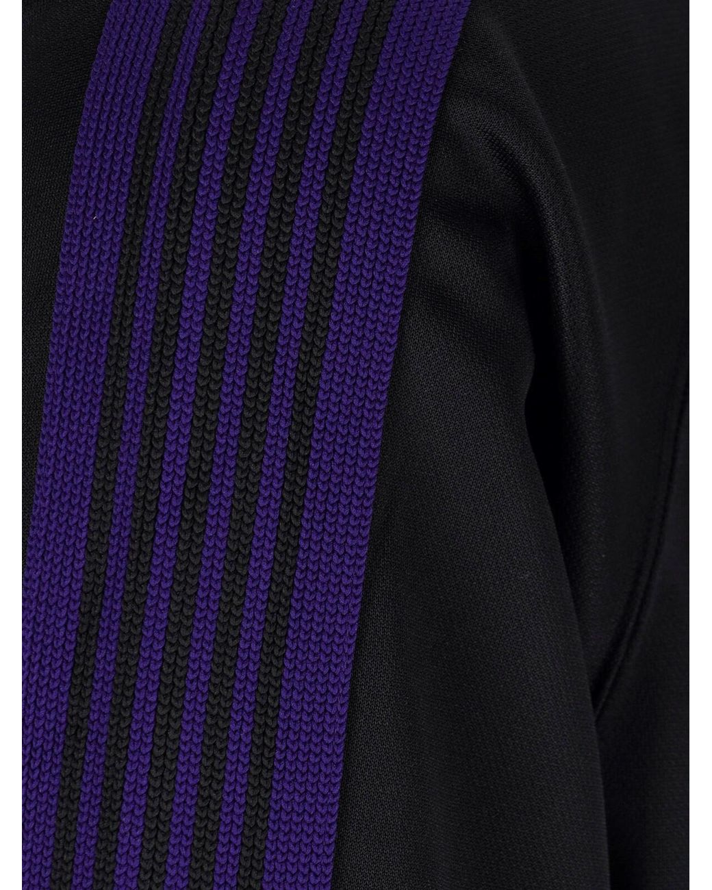 Needles Black Zip Sweatshirt for men