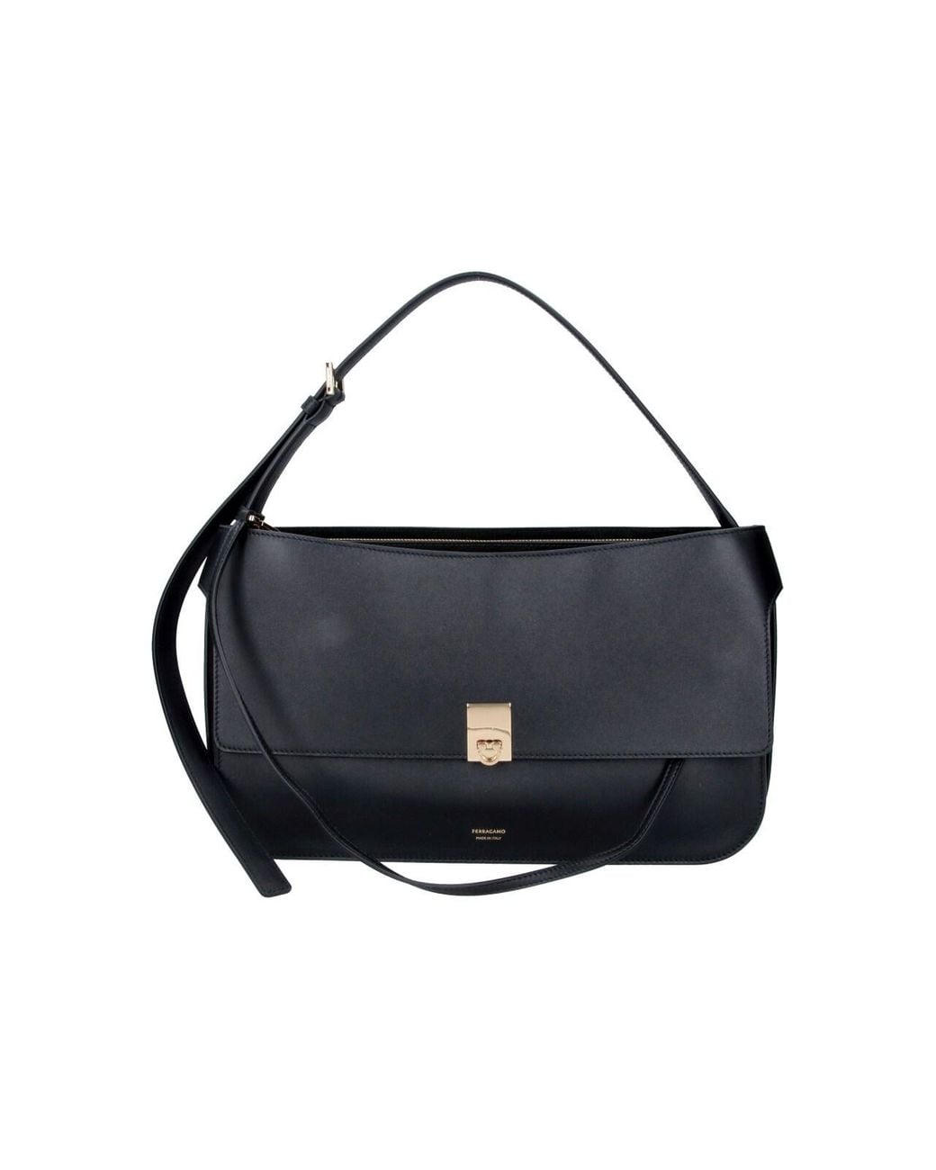Ferragamo Blue Shoulder Bag "Cara S"