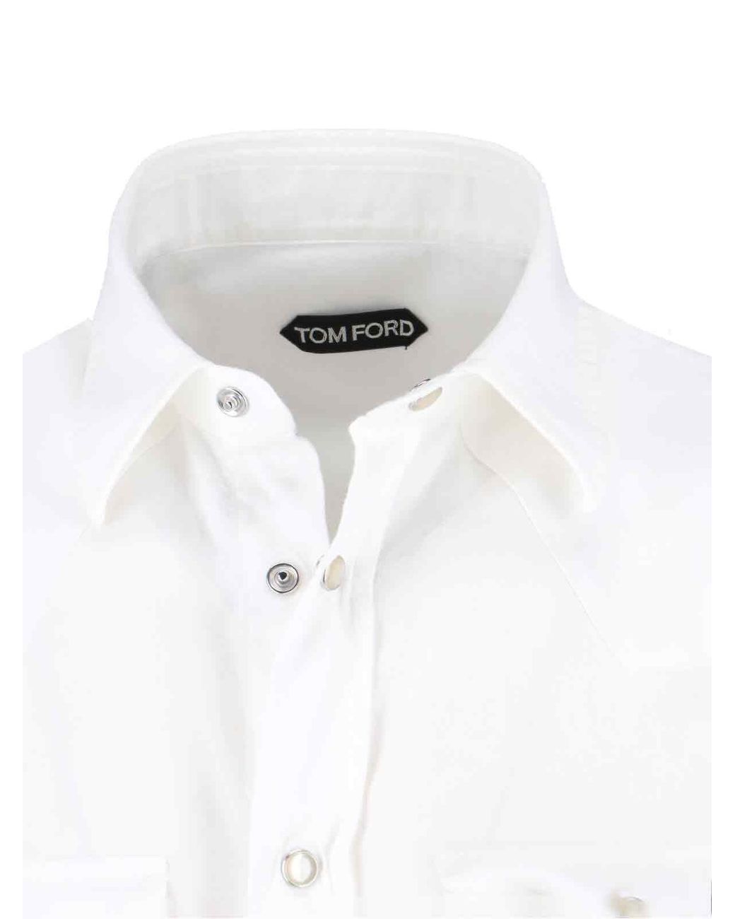 Tom Ford White Shirts Cotton for men