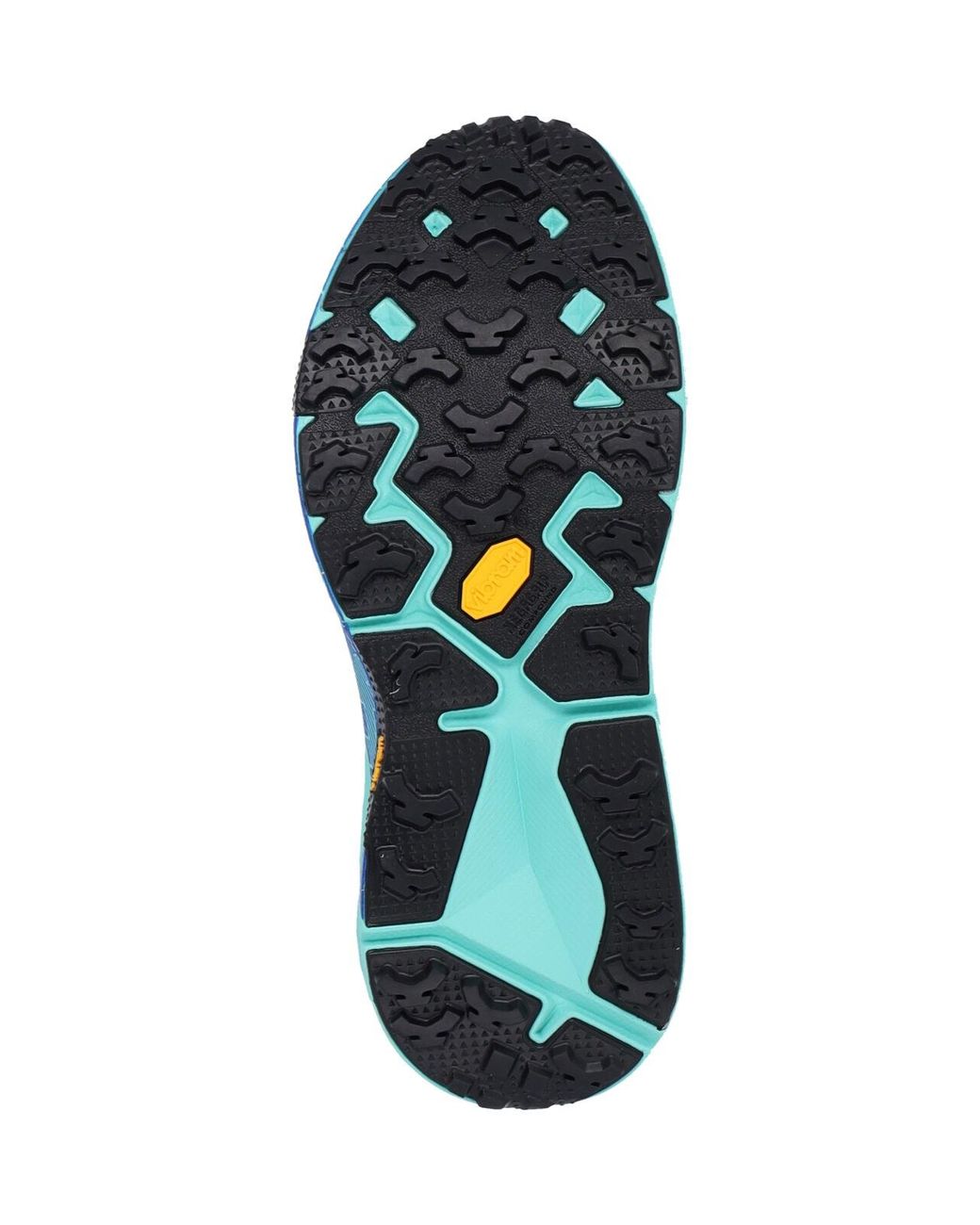 Hoka One One Blue Sneakers Fabric