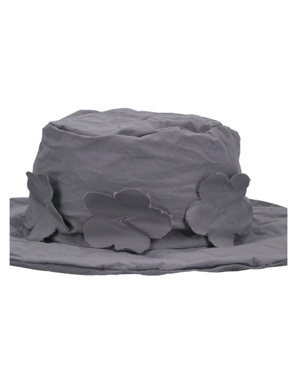 Scha Gray Cotton Hat