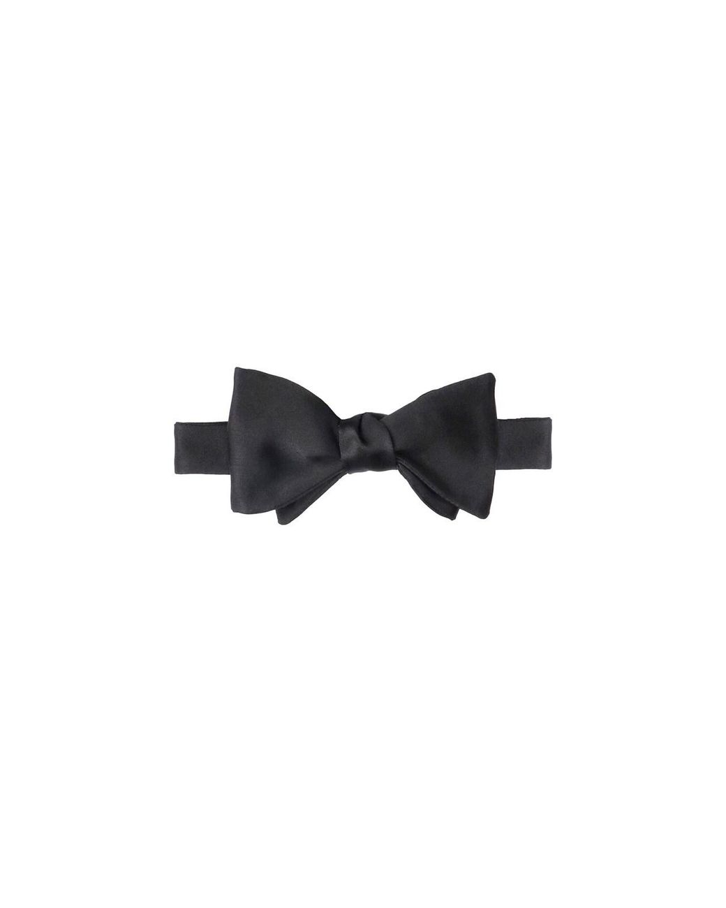 Polo Ralph Lauren Black Satin Bow Tie for men