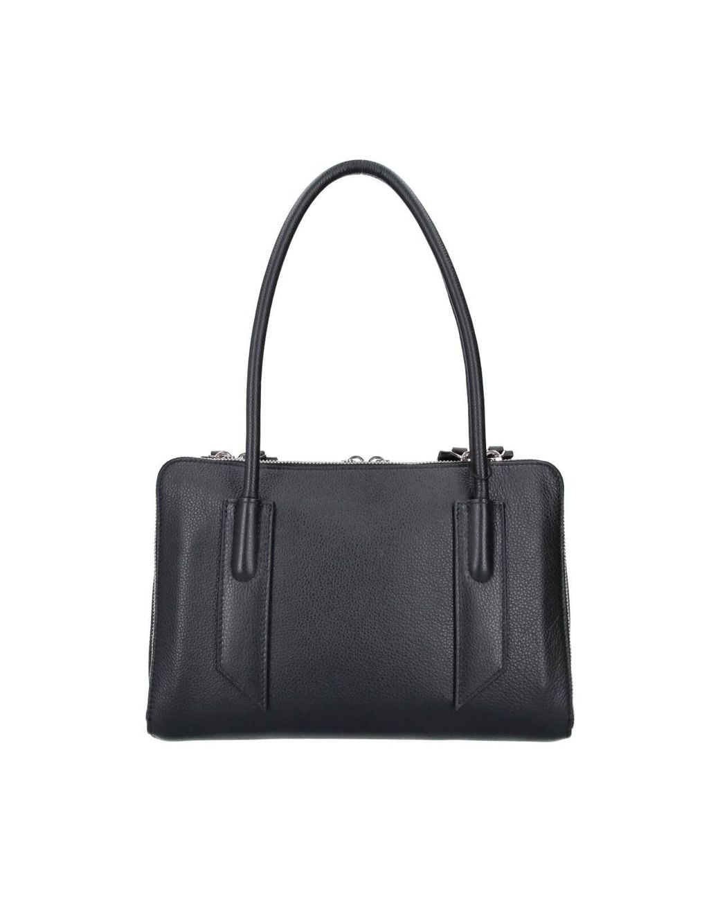 The Attico Black Shoulder Bag “L'Altra Di Milano”