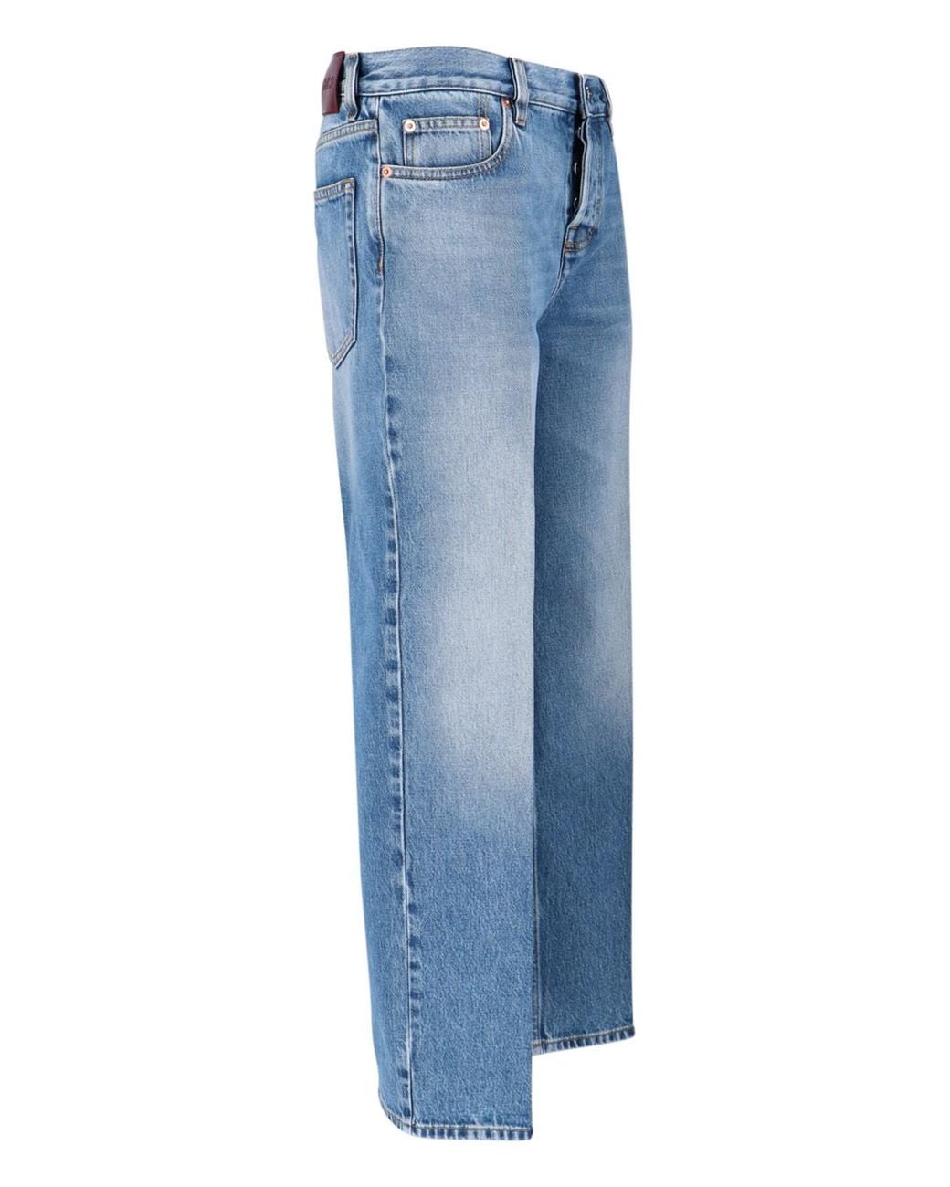Gucci Blue Straight Jeans