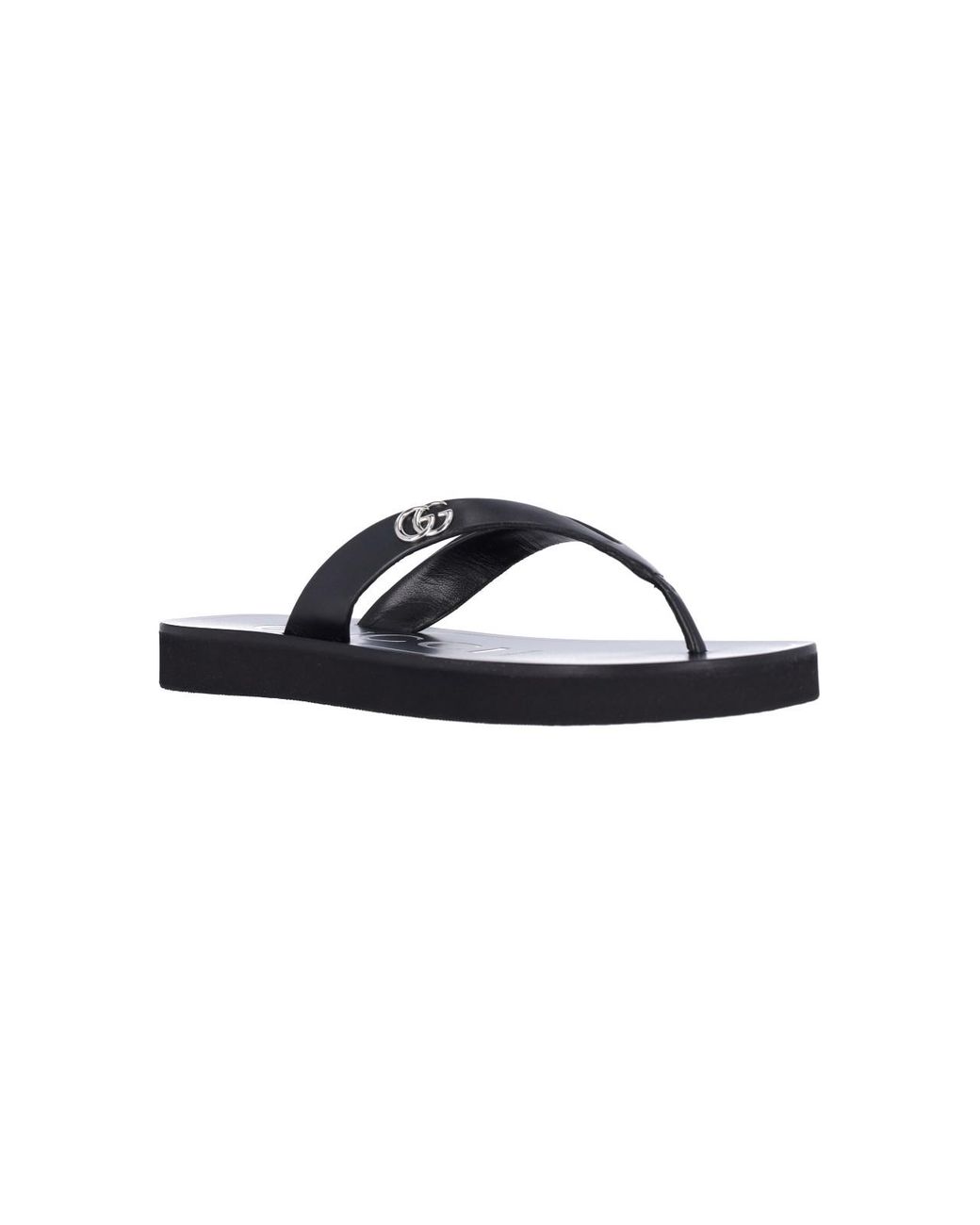 Gucci Blue Sandals "Mila Double G"