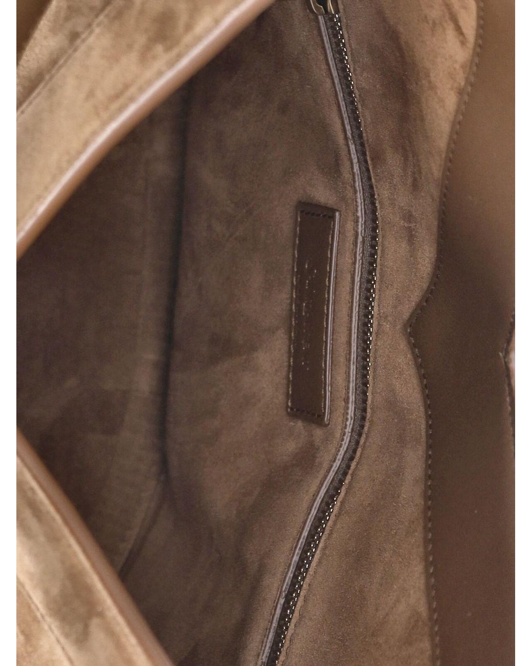 Saint Laurent Brown Bucket Bag "Y"