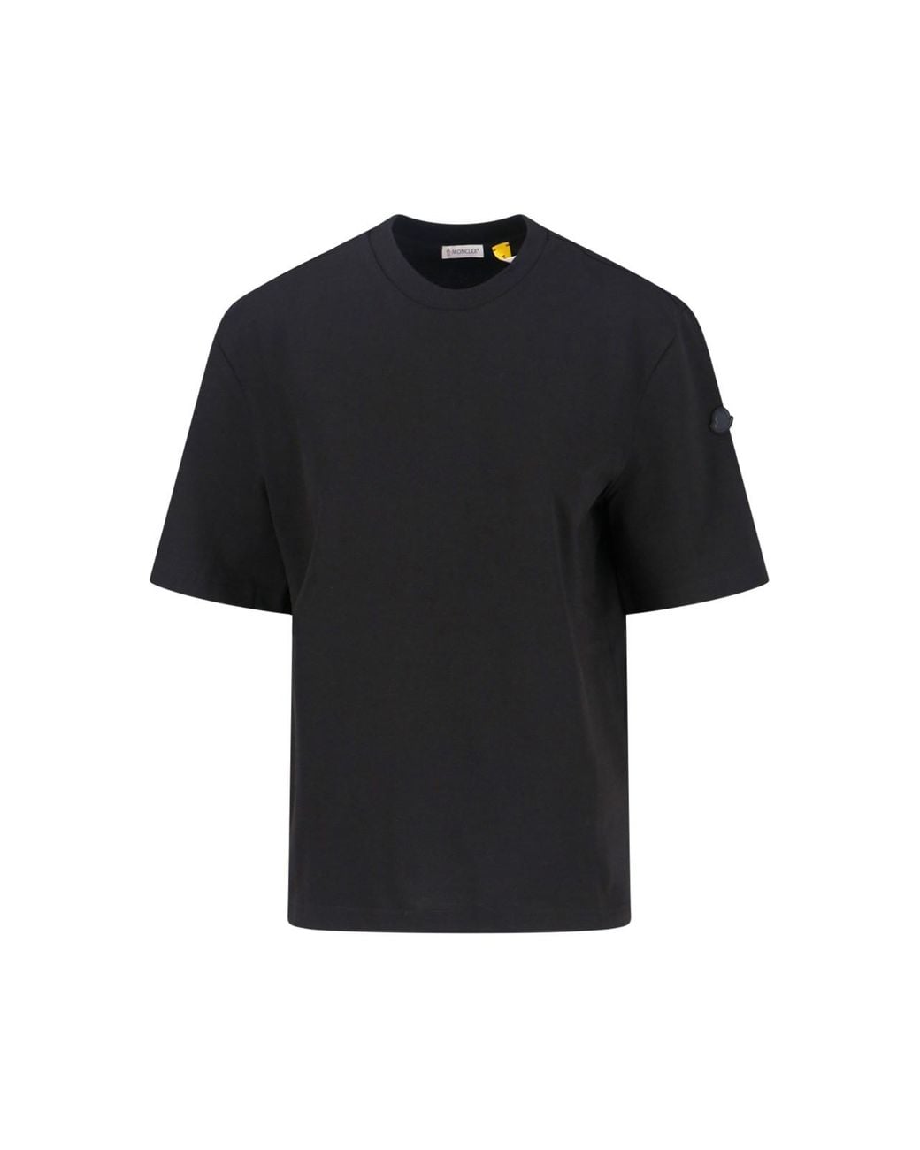 Moncler Genius Black X Ee72 By Edward Enninful Logo T-Shirt