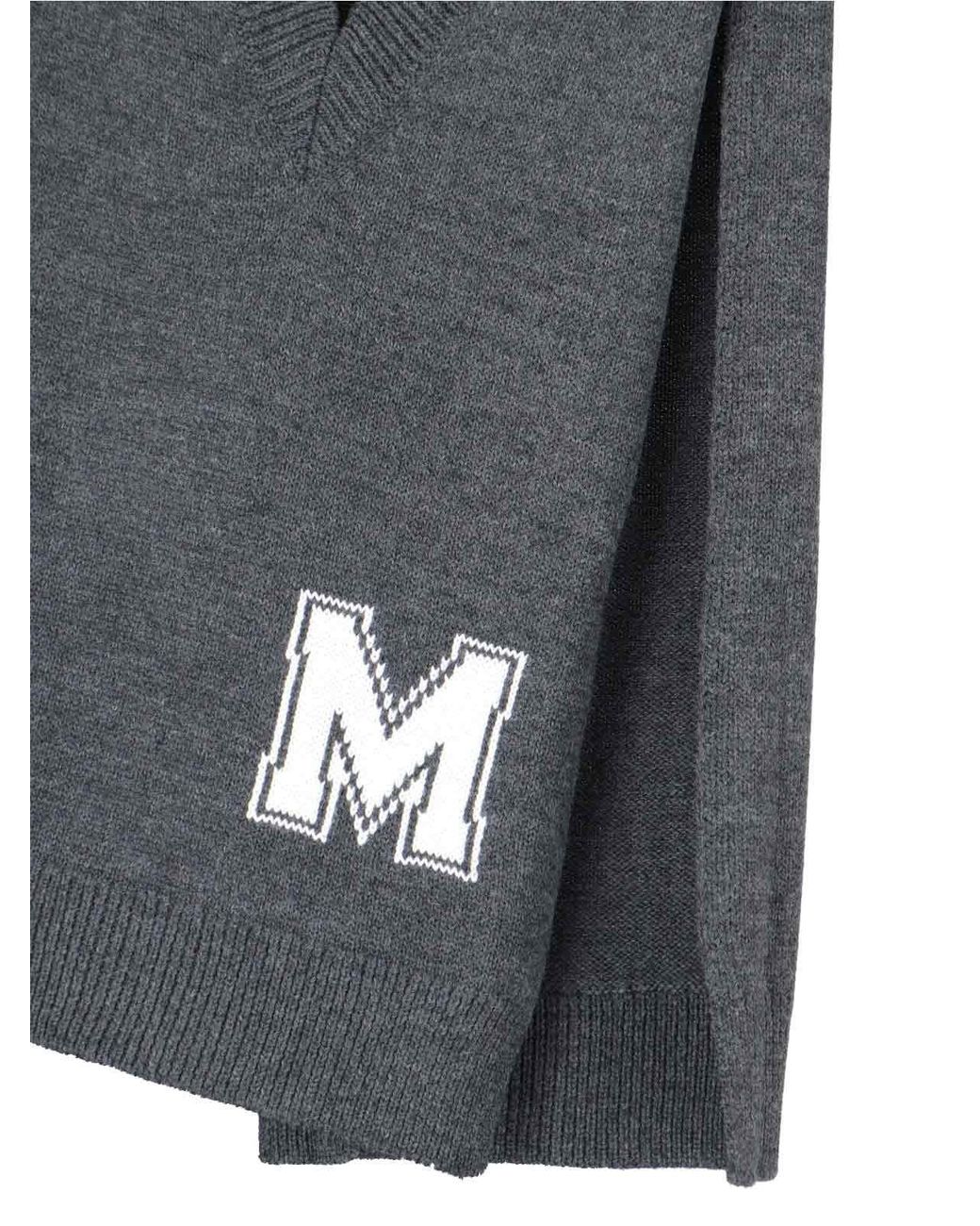 MM6 by Maison Margiela Blue Sweaters