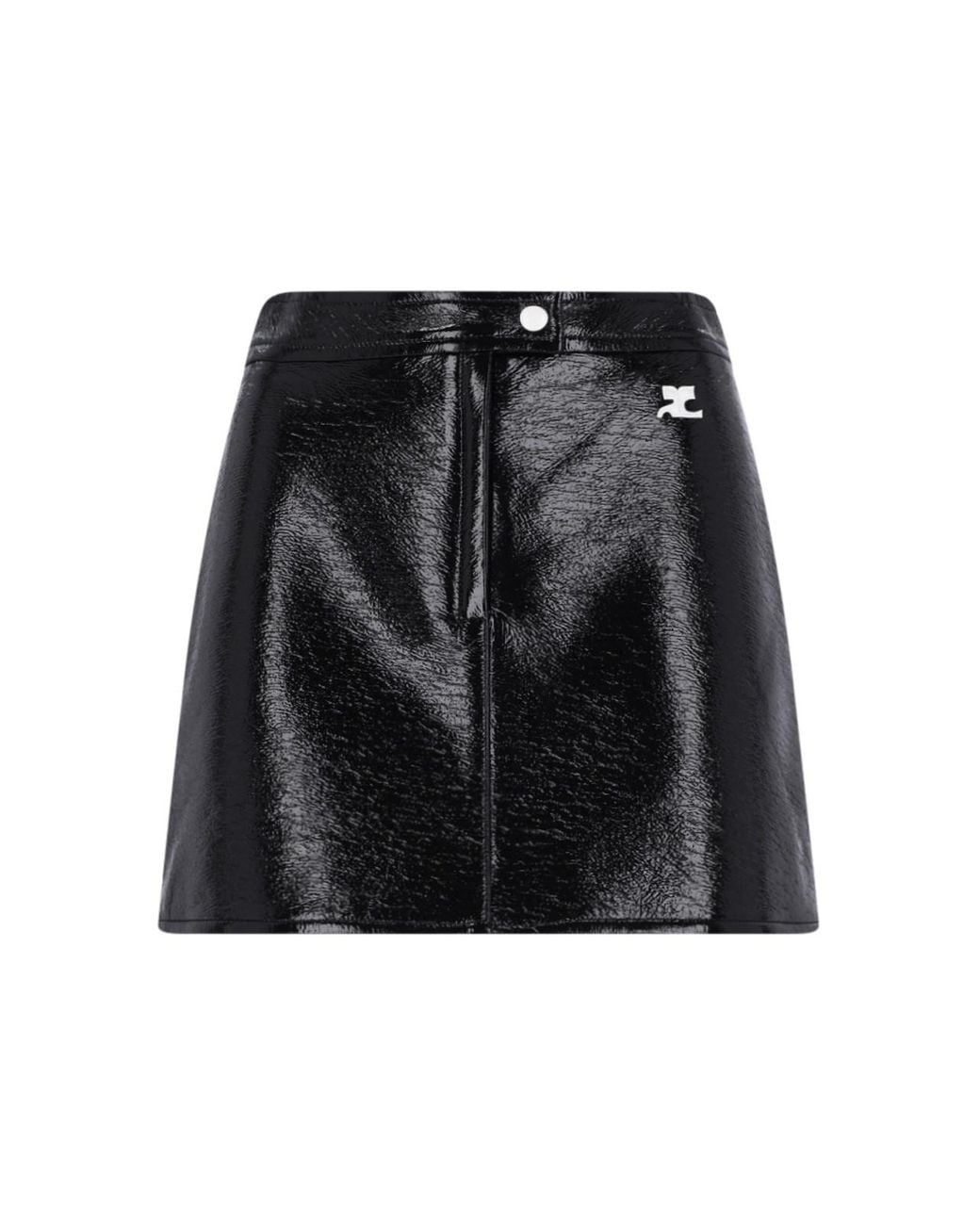 Courreges Black Re Edition Mini Skirt